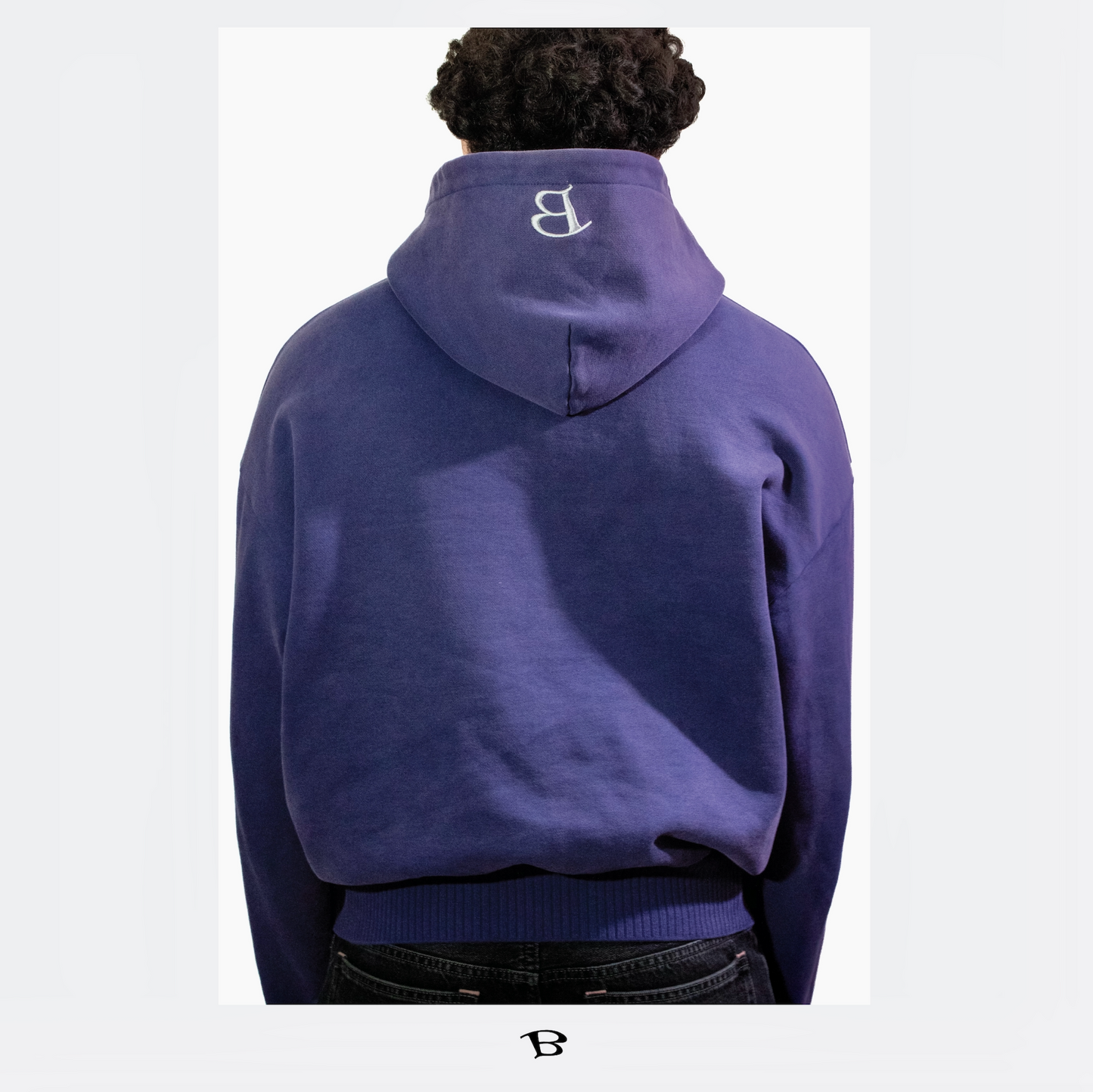 Indigo zip up